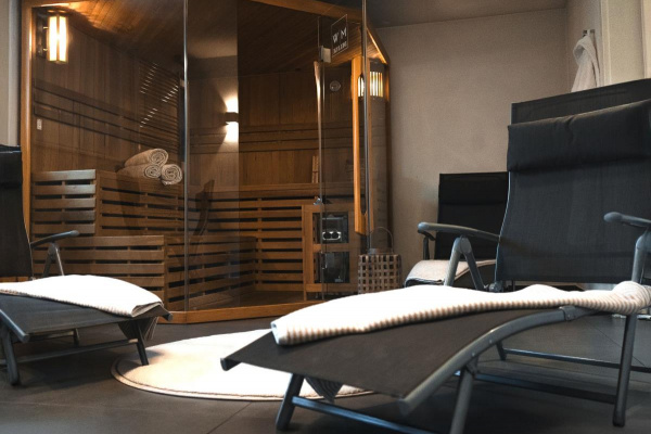 Auszeit in der Indoor-Sauna