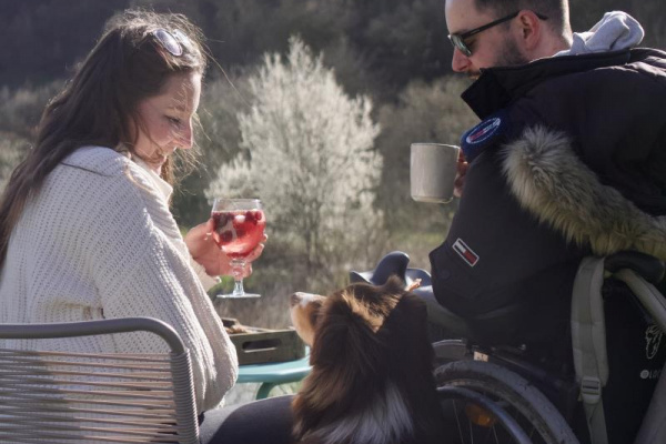 Die Renkenmühle hatte Timo, Nele & Assistenzhund Nemo zu Gast