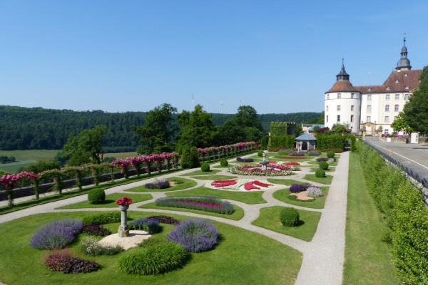 Schloßblick Schloss Langenburg