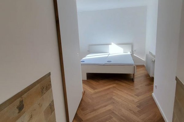 Die Betten werden gestellt