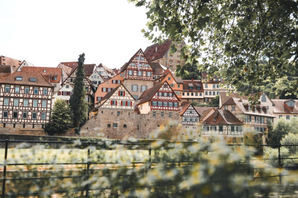 Fußläufig erreicht man die gut erhaltene historische Altstadt von Schwäbisch Hall